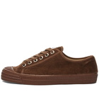 Novesta Star Master Corduroy Sneakers in Dark Brown/Brown