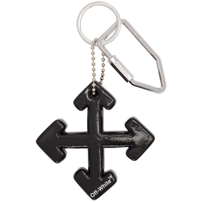 Off-White Black Arrow Keyring Off-White