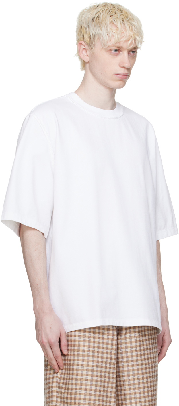 Camiel Fortgens White Big T-Shirt Camiel Fortgens