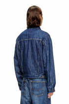 Diesel Trucker jacket in DNA denim - Denim Jackets - Unisex - Blue