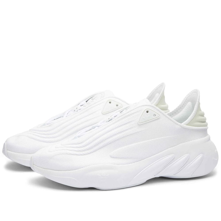 Photo: Adidas Men's adiFOM SLTN Sneakers in White/Dash Grey