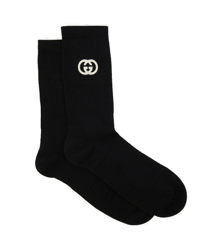 Photo: Gucci Interlocking G cotton-blend socks