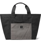 Onia - Reversible Logo-Appliquéd Colour-Block Cotton-Canvas Tote Bag - Gray