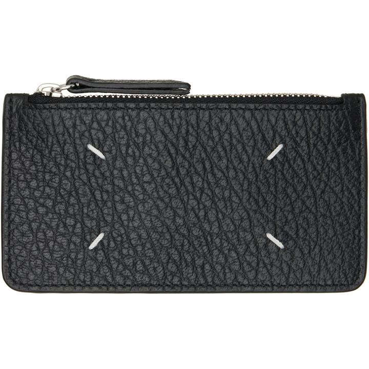 Photo: Maison Margiela Black Four Stitches Card Holder
