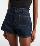 Veronica Beard Elijah denim shorts