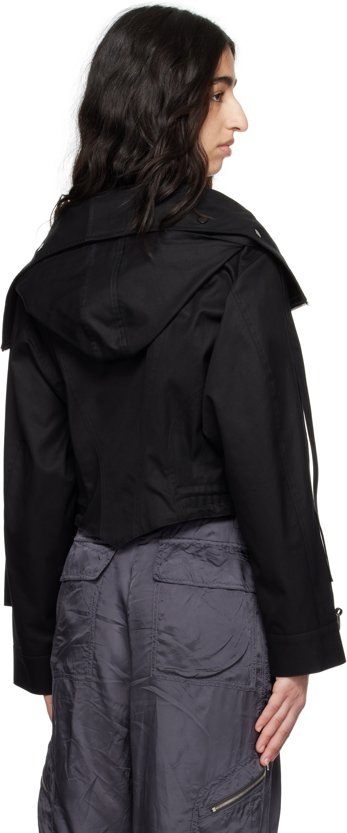 Kiko Kostadinov Black Erro Jacket
