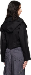 Kiko Kostadinov Black Erro Jacket