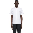 PS by Paul Smith White Poplin Zebra Short Sleeve Shirt