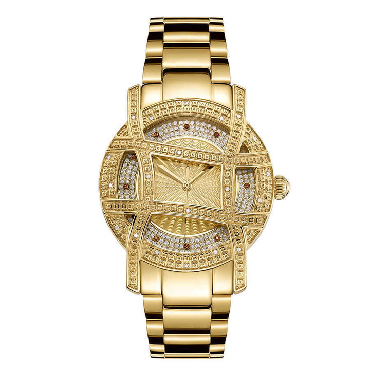 Photo: JBW 10 YR Anniversary Women's Olympia 0.20 ctw Diamond 18K Gold-plated Watch JB-6214-10B