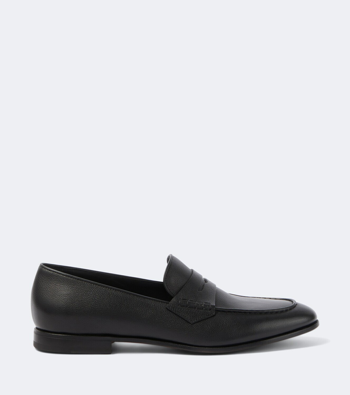 Canali Leather penny loafers