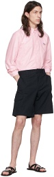 PS by Paul Smith Navy Cotton Shorts