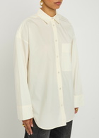 BY Malene Birger Derris Cotton Shirt White