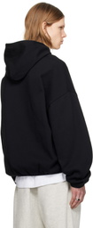 Fear of God ESSENTIALS Black NBA Pull Over Hoodie