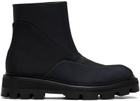 GmbH Black Aras Patchwork Boots