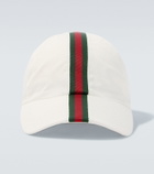Gucci Web Stripe baseball cap