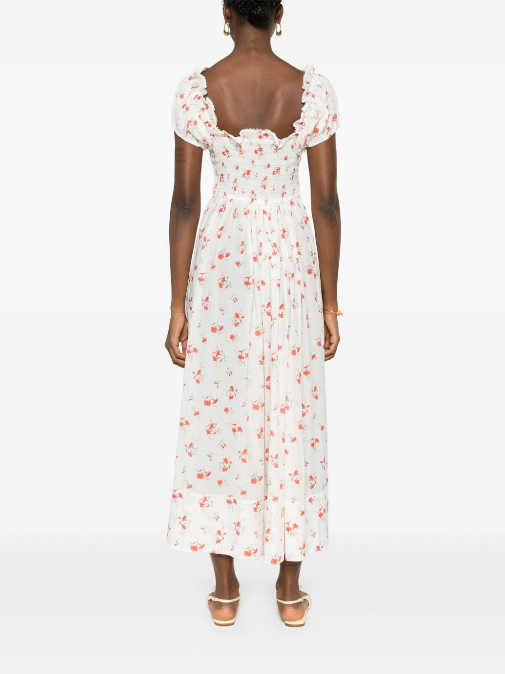 DÔEN White Stanza Dress