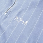 Polar Skate Co. Velour Zip Neck Sweat