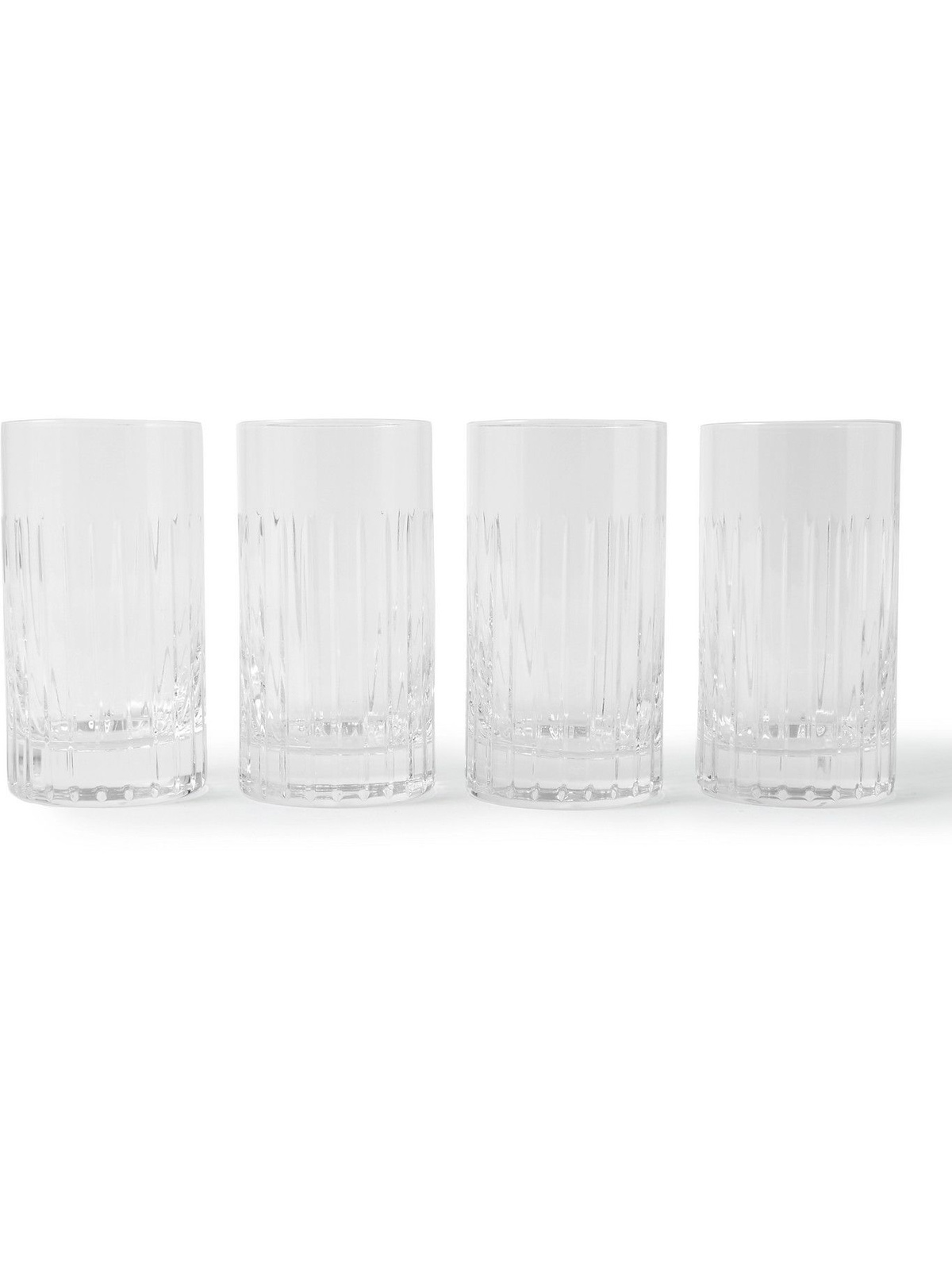 Barwell Set of Four Crystal Highball Glasses