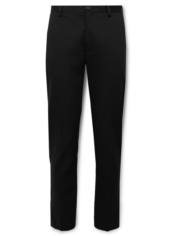 Photo: Séfr - Harvey Slim-Fit Tapered Cotton-Blend Trousers - Black
