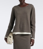 Arch4 Finley layered cashmere sweater