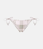 Burberry Burberry Check bikini bottoms