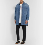 Maison Margiela - Oversized Padded Denim Overshirt - Blue