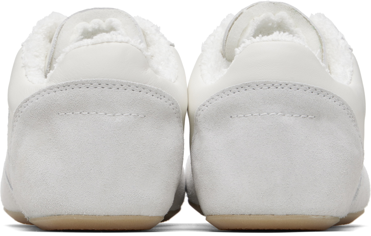 MM6 Maison Margiela White Anatomic Sneakers