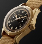 MONTBLANC - 1858 Monopusher Automatic Chronograph 42mm Bronze and NATO Watch, Ref. No. 125583 - Black