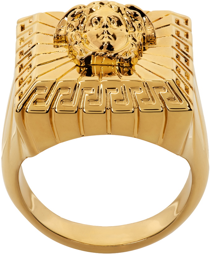 Photo: Versace Gold Medusa Ring