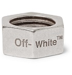 Off-White - Hex Nut Silver-Tone Ring - Silver