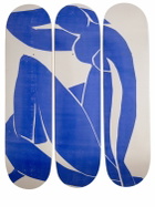 THE SKATEROOM Blue Nude Ii, 1952 Set Of 3 Skateboards