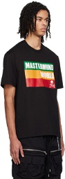 MASTERMIND WORLD Black Printed T-Shirt