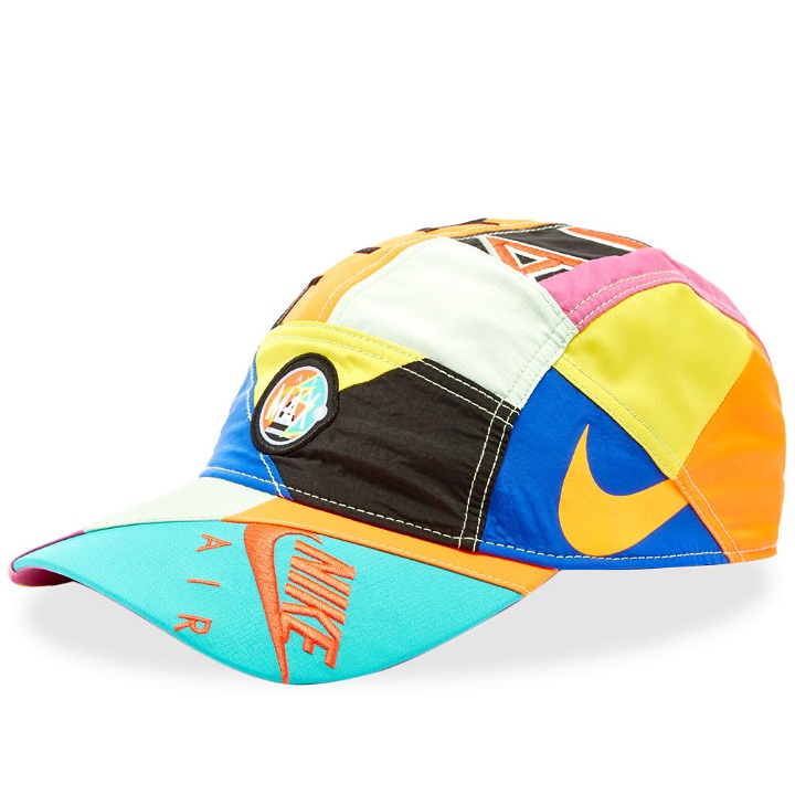 Photo: Nike x Atmos Patchwork AW84 Hat Racing Blue & Multi Crown
