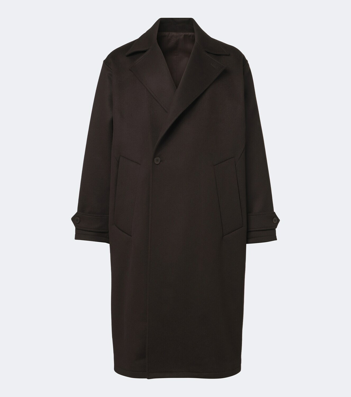 Stòffa Double-breasted cashmere coat