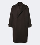 Stòffa Double-breasted cashmere coat