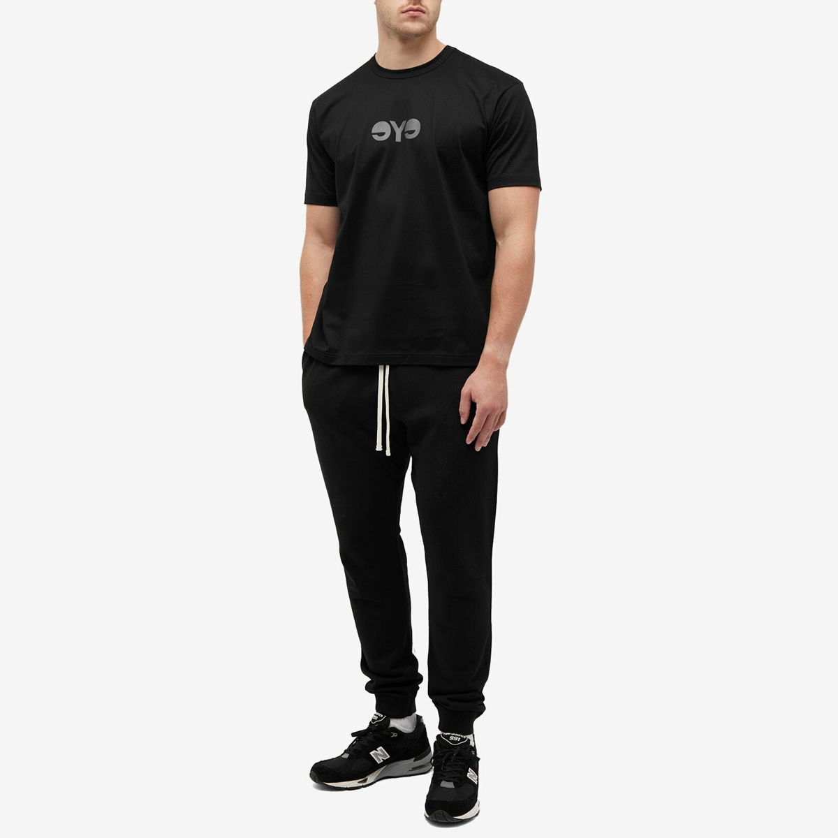 Junya Watanabe MAN Men's x eYe Logo T-Shirt in Black