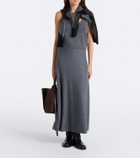 Lisa Yang Torie cashmere midi skirt