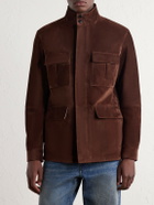 Zegna - Suede Jacket - Brown
