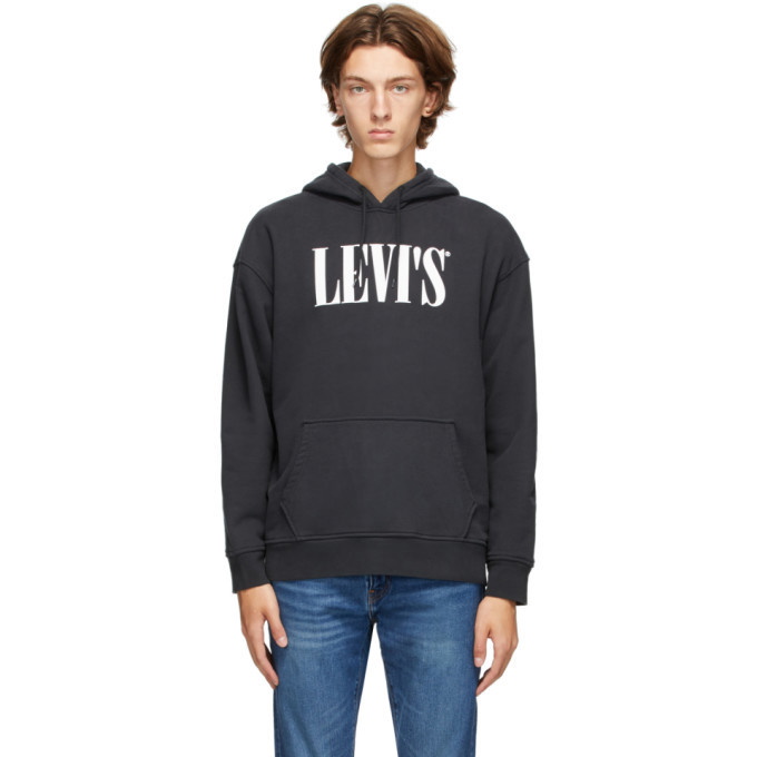 Photo: Levis Black Logo Hoodie