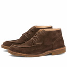 Astorflex Men's Deukeflex Suede Boots in Dark Chestnut
