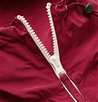 Aspesi - Garment-Dyed Shell Hooded Jacket - Red