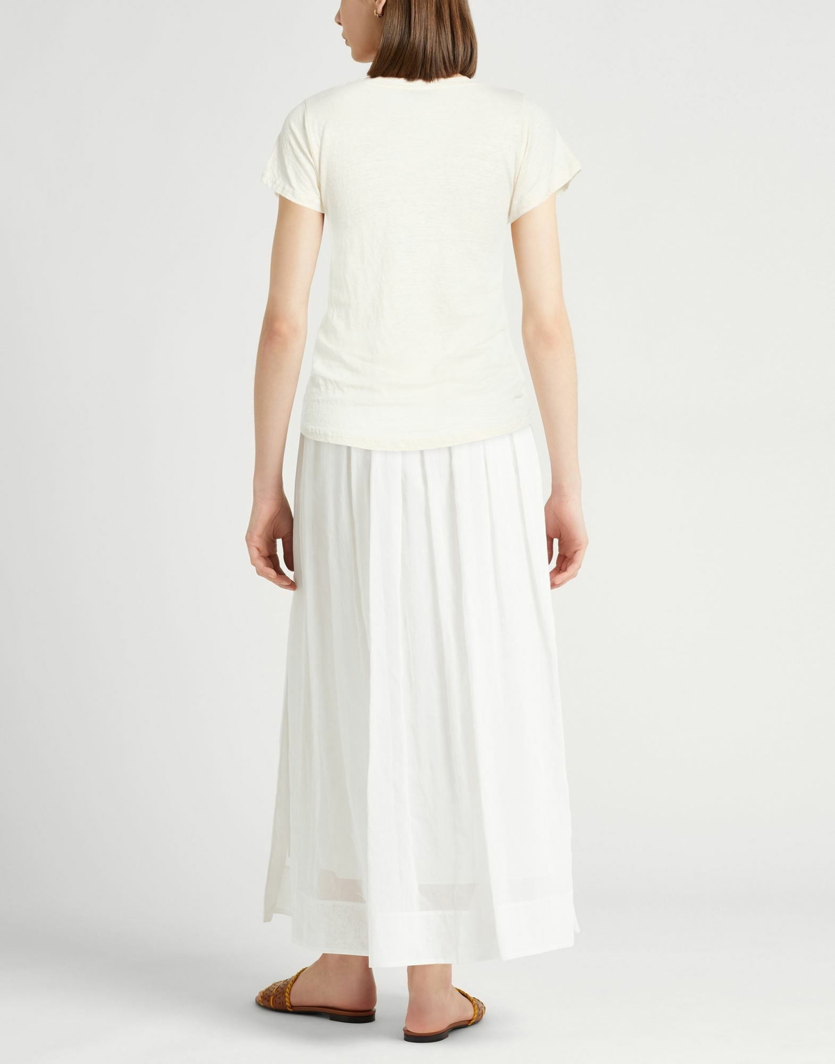 Crossley Womens T-shirt in Beige