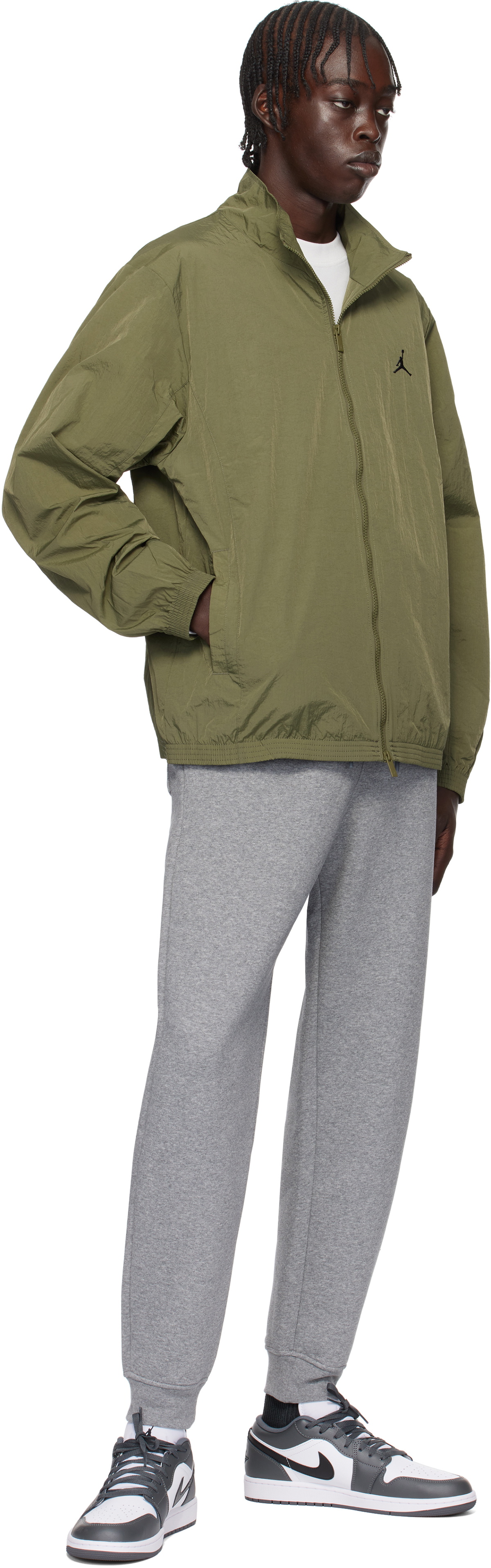 Nike Jordan Khaki Jordan Essentials Jacket