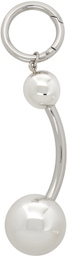 Justine Clenquet Silver Connie Keychain