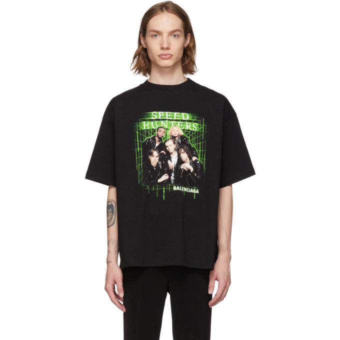 Photo: Balenciaga Black Speedhunters T-Shirt