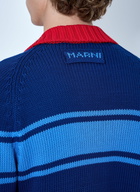 Marni Zip-Up Knit Cardigan