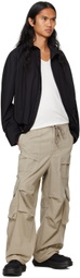 SPENCER BADU Black Layered Shirt