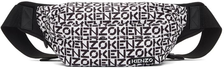 Photo: Kenzo Black & White Repeat Bumbag