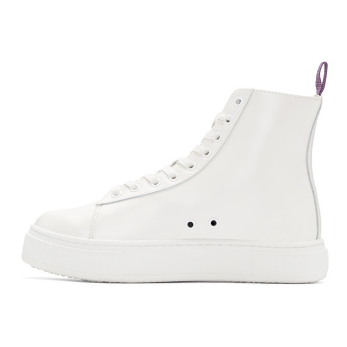 Eytys White Kibo High-Top Sneakers Eytys