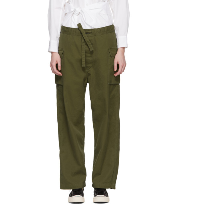 Photo: Chimala Green Military Drawstring Trousers